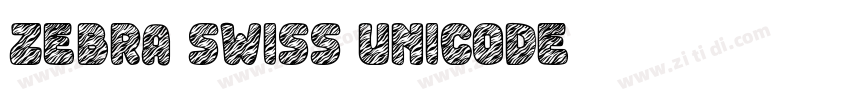 ZEBRA Swiss Unicode字体转换